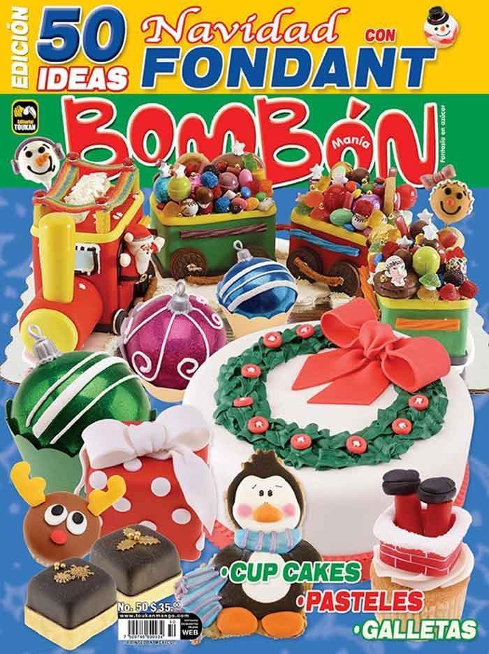 Bombonmania 50 - Navidad con Fondant - Formato Digital - ToukanMango