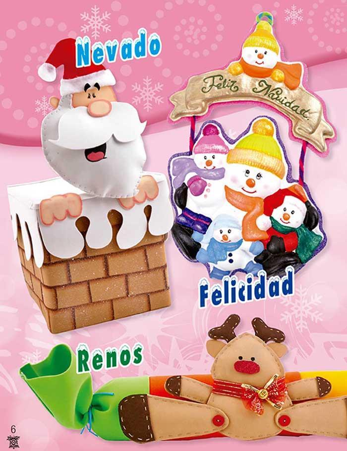 Fieltro y Foami Especial 30 - Navidad FantÌÁstica - Formato Digital - ToukanMango