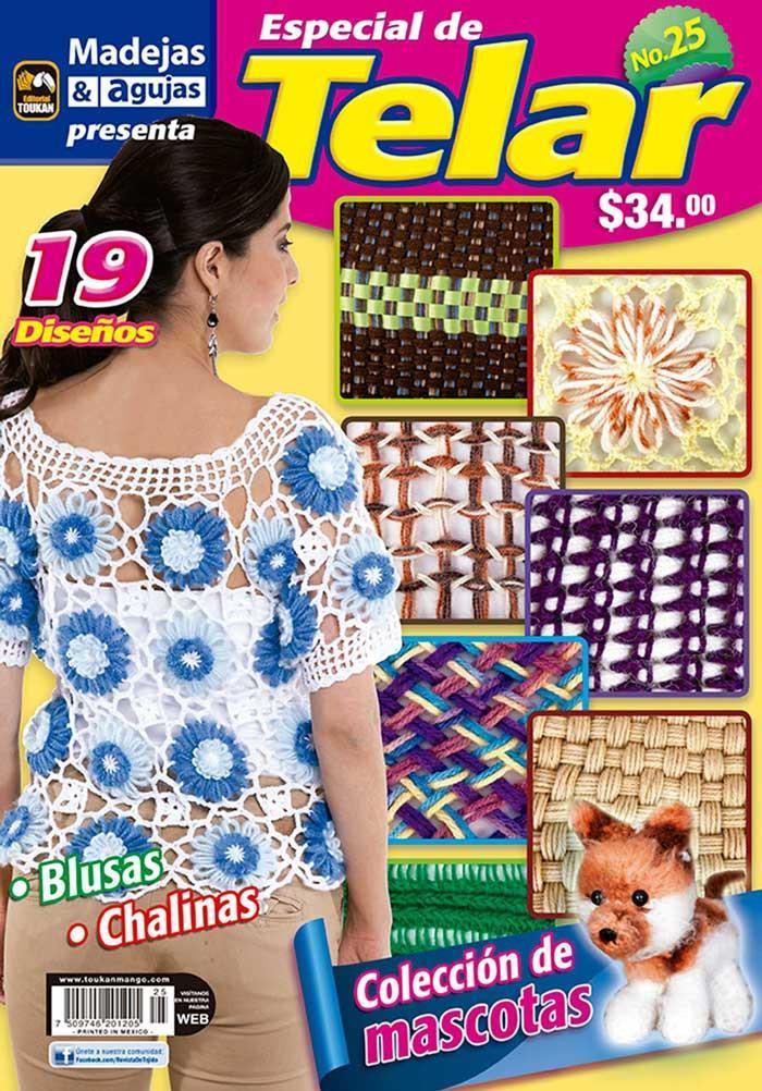 Madejas y Agujas Presenta 25 - Especial de telar - Formato Digital - ToukanMango
