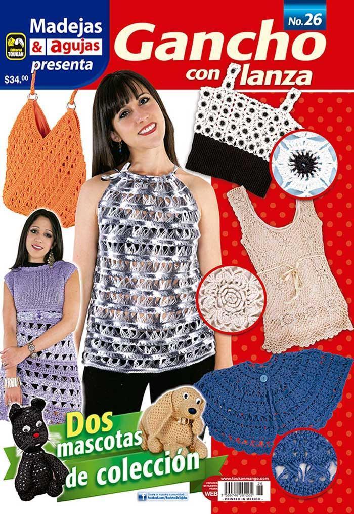 Madejas y Agujas Presenta 26 - Gancho con Lanza - Formato Digital - ToukanMango