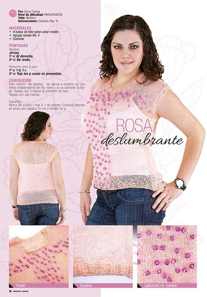 Madejas y Agujas Presenta 27 - Tejido con Cuentas - Formato Digital - ToukanMango