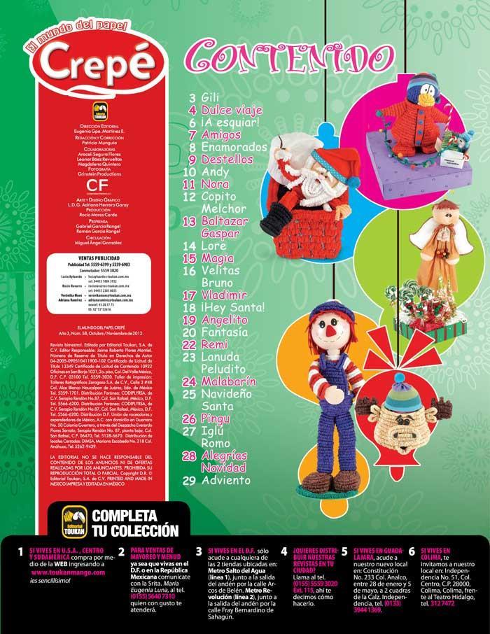 El Mundo del Papel Crep̩ 58 - Navidad - Formato Digital - ToukanMango