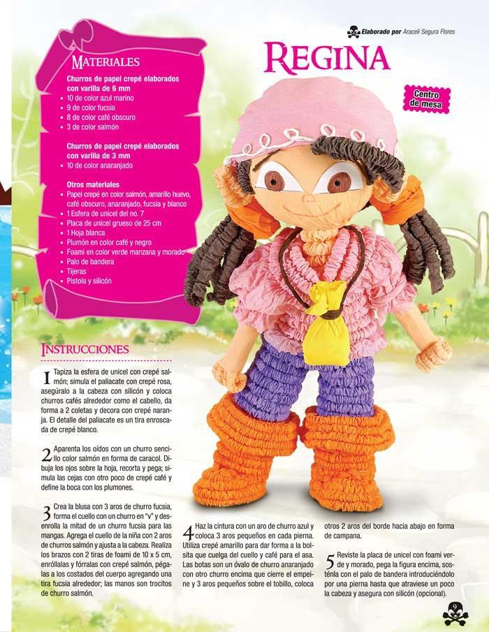 El Mundo del Papel Crep̩ 61 - Piratas para tus fiestas infantiles - Formato Digital - ToukanMango