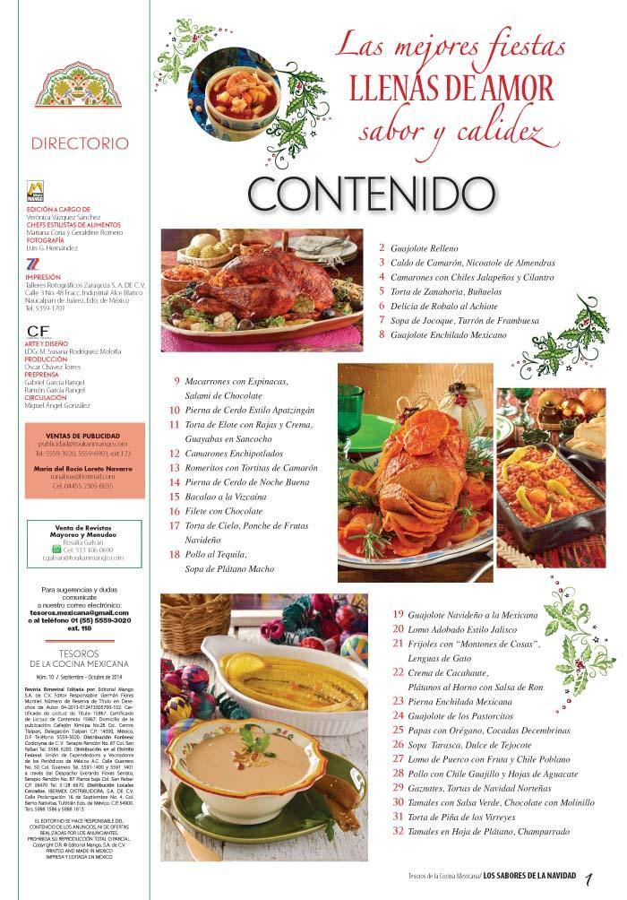 Tesoros de la Cocina Mexicana 10 - Los sabores de la Navidad - Formato Digital - ToukanMango