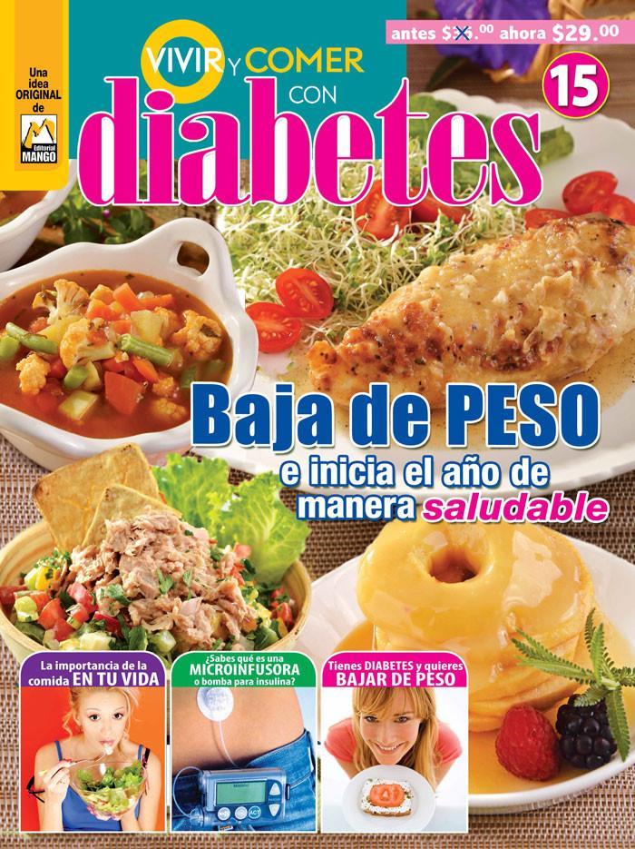 Vivir y Comer con Diabetes 15 - Baja de Peso - Formato Digital - ToukanMango